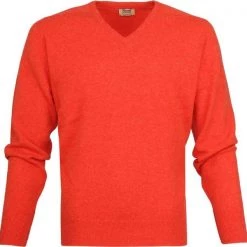 Lamswollen Truien William Lockie Pullover Lamswol V Inferno -Truien & Vesten Verkoop winkel 13928 3 1