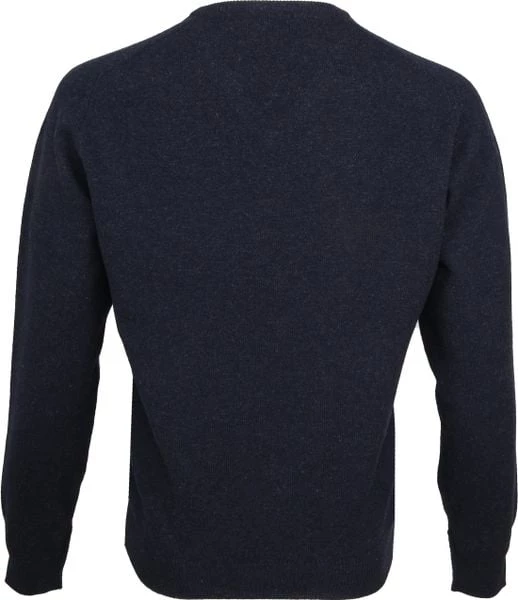 Lamswollen Truien William Lockie Pullover Lamswol V Midnight Navy 6 Lamswollen Truien William Lockie Pullover Lamswol V Midnight Navy - Afbeelding 6