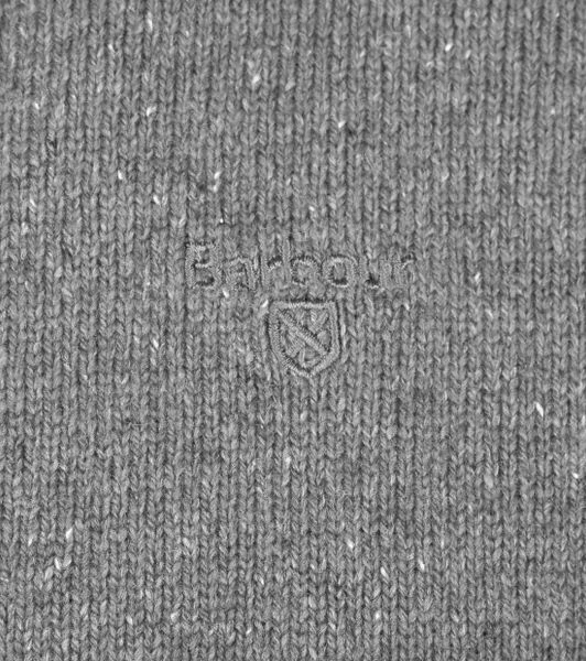 Wollen Truien Voor Heren Barbour Pullover Wol Tisbury Grijs 3 Wollen Truien Voor Heren Barbour Pullover Wol Tisbury Grijs - Afbeelding 3