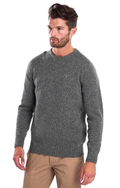 Wollen Truien Voor Heren Barbour Pullover Wol Tisbury Grijs 5 Wollen Truien Voor Heren Barbour Pullover Wol Tisbury Grijs - Afbeelding 5