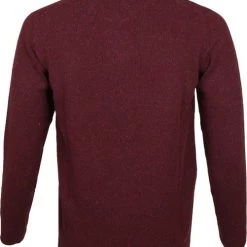 Wollen Truien Voor Heren Barbour Tisbury Trui Wol Bordeaux -Truien & Vesten Verkoop winkel 60293 3