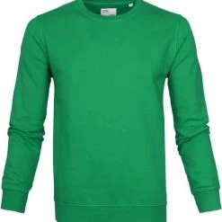Sweaters Colorful Standard Sweater Kelly Green -Truien & Vesten Verkoop winkel 61284 1 1