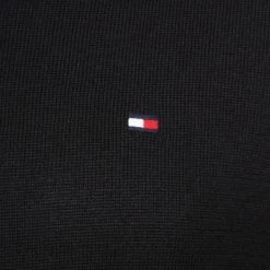 Tommy Hilfiger Pullover V-Hals Zwart 10 Tommy Hilfiger Pullover V-Hals Zwart -Truien & Vesten Verkoop winkel 61697 2 1