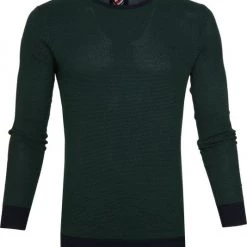 Suitable Katoen Bince Pullover Donkergroen
