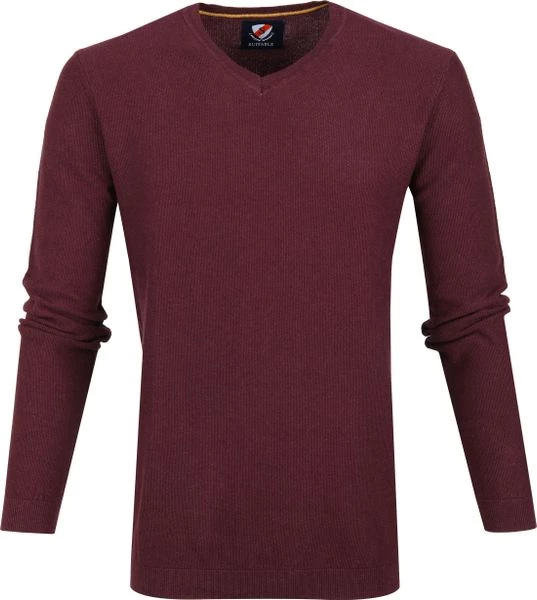 Suitable Katoen Neil Pullover Bordeaux 1 Suitable Katoen Neil Pullover Bordeaux
