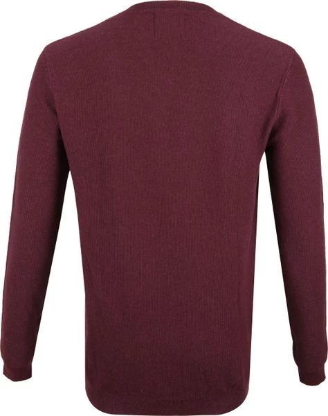 Suitable Katoen Neil Pullover Bordeaux 4 Suitable Katoen Neil Pullover Bordeaux - Afbeelding 4