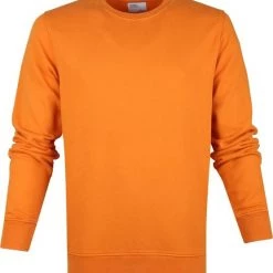 Sweaters Colorful Standard Sweater Organic Oranje -Truien & Vesten Verkoop winkel 64222 1 1