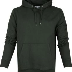 Hoodies Colorful Standard Organic Hoodie Donkergroen