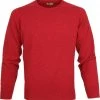 Lamswollen Truien William Lockie Pullover Lamswol O Poppy Mellange