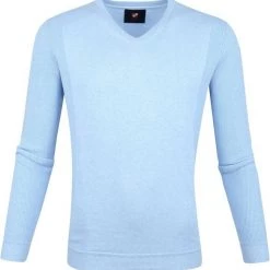 Suitable Katoen Steven Pullover Blauw -Truien & Vesten Verkoop winkel 65094 1 1