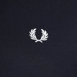 Sweaters Fred Perry Sweater Logo Navy -Truien & Vesten Verkoop winkel 66690 3