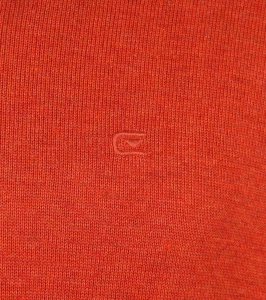 Casa Moda Pullover V-Hals Oranje 3 Casa Moda Pullover V-Hals Oranje - Afbeelding 3