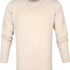 Lamswollen Truien William Lockie Lamswol Beige -Truien & Vesten Verkoop winkel 67634 1 1