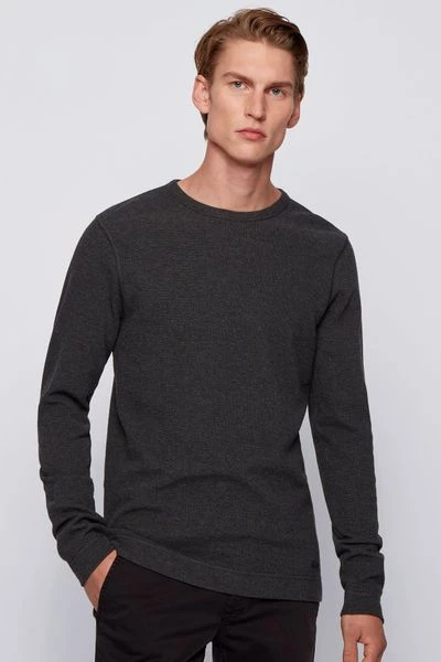 Hugo Boss Pullover Tempest Antraciet 5 Hugo Boss Pullover Tempest Antraciet - Afbeelding 5