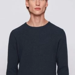 Hugo Boss Pullover Tempest Donkerblauw -Truien & Vesten Verkoop winkel 68874 5