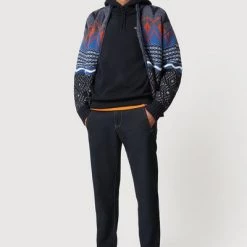 Hoodies Napapijri Balis Crew Hoodie Donkerblauw -Truien & Vesten Verkoop winkel 70320 5