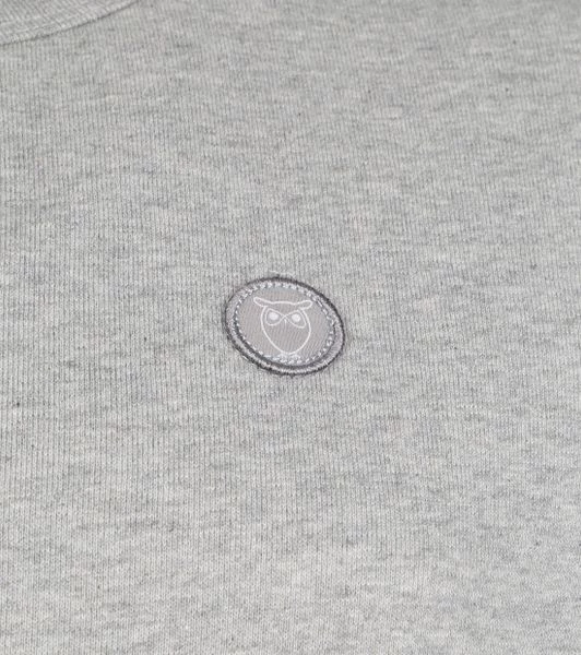 Sweaters KnowledgeCotton Apparel Elm Melange Trui Grijs 3 Sweaters KnowledgeCotton Apparel Elm Melange Trui Grijs - Afbeelding 3