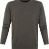Suitable Respect Oini Pullover O-hals Donkergroen