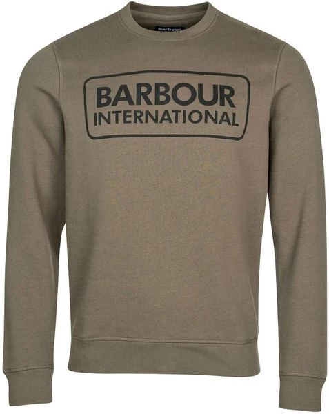 Sweaters Barbour International Trui Logo Khaki 1 Sweaters Barbour International Trui Logo Khaki