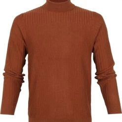 Wollen Truien Voor Heren Blue Industry Coltrui Mix Wol KBIW21 Bruin -Truien & Vesten Verkoop winkel 70676 1 1