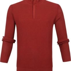 Schipperstruien & Truien Met Rits Suitable George Pullover Half Zip Roest