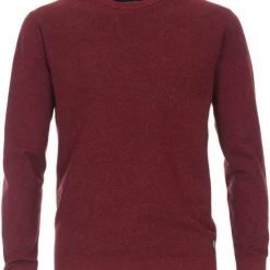 Casa Moda Pullover O-Hals Melange Rood 9 Casa Moda Pullover O-Hals Melange Rood -Truien & Vesten Verkoop winkel 71204 1 1
