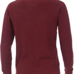 Casa Moda Pullover O-Hals Melange Rood 8 Casa Moda Pullover O-Hals Melange Rood -Truien & Vesten Verkoop winkel 71204 3