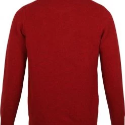 Lamswollen Truien Suitable Lamswol Trui O-Hals Rood -Truien & Vesten Verkoop winkel 71296 4