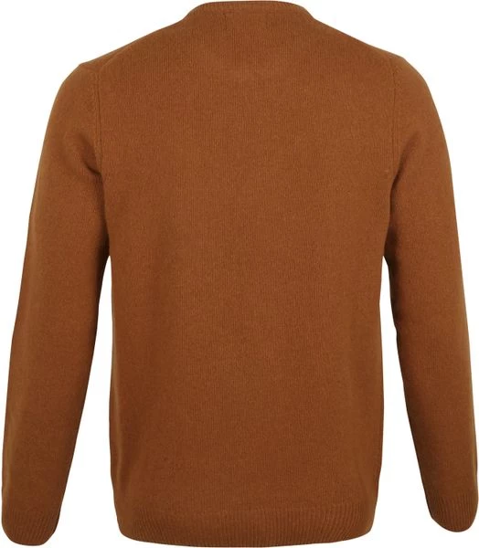 Lamswollen Truien Suitable Lamswol Trui O-Hals Camel 4 Lamswollen Truien Suitable Lamswol Trui O-Hals Camel - Afbeelding 4