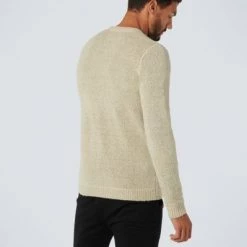 Pullover No-Excess Knitted Trui Beige 9 Pullover No-Excess Knitted Trui Beige -Truien & Vesten Verkoop winkel 71444 4