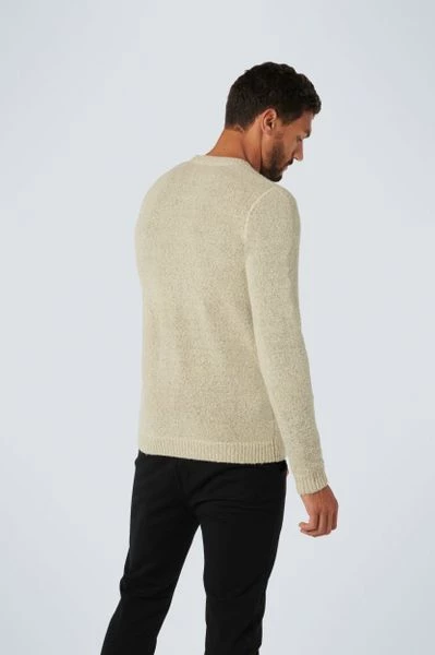 Pullover No-Excess Knitted Trui Beige 4 Pullover No-Excess Knitted Trui Beige - Afbeelding 4