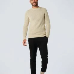 Pullover No-Excess Knitted Trui Beige 10 Pullover No-Excess Knitted Trui Beige -Truien & Vesten Verkoop winkel 71444 5