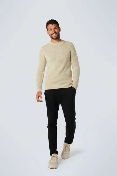Pullover No-Excess Knitted Trui Beige 5 Pullover No-Excess Knitted Trui Beige - Afbeelding 5