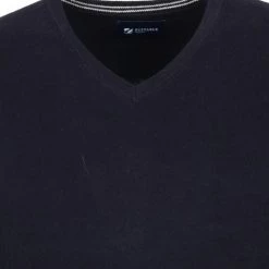 Suitable Respect Vini Pullover V-Hals Donkerblauw -Truien & Vesten Verkoop winkel 71586 2 1
