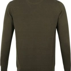 Suitable Respect Vini Pullover V-Hals Olijfgroen -Truien & Vesten Verkoop winkel 71684 4
