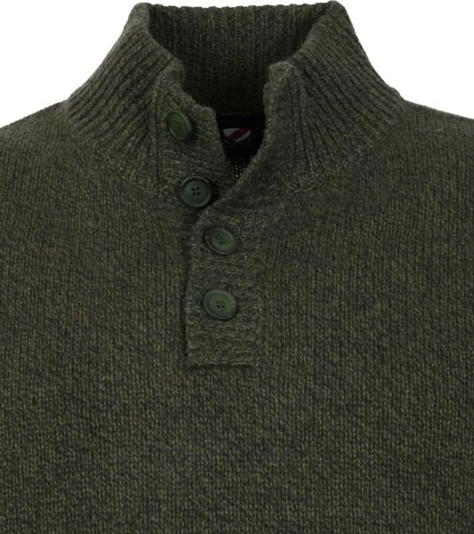 Lamswollen Truien Suitable Lamswol Mocker Pull Donkergroen 6 Lamswollen Truien Suitable Lamswol Mocker Pull Donkergroen - Afbeelding 6