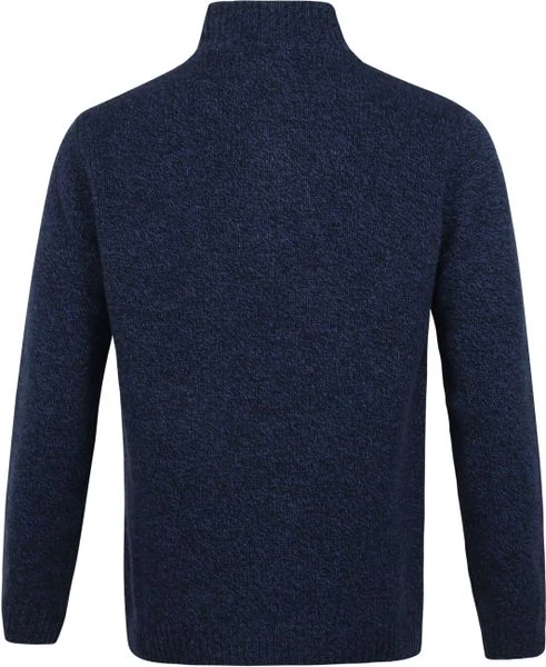 Lamswollen Truien Suitable Lamswol Mocker Pull Donkerblauw 4 Lamswollen Truien Suitable Lamswol Mocker Pull Donkerblauw - Afbeelding 4