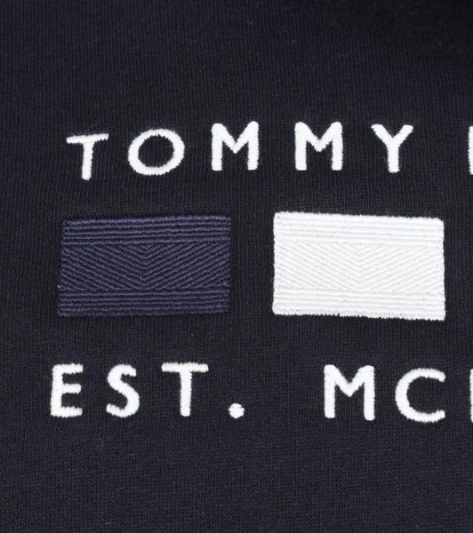 Hoodies Tommy Hilfiger Hoodie Four Flags Donkerblauw 3 Hoodies Tommy Hilfiger Hoodie Four Flags Donkerblauw - Afbeelding 3