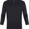 Schipperstruien & Truien Met Rits Superdry Henley Half Zip Pullover Donkerblauw
