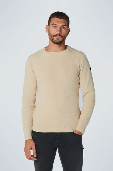 Pullover No-Excess Knitted Trui Ecru 2 Pullover No-Excess Knitted Trui Ecru - Afbeelding 2