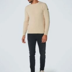 Pullover No-Excess Knitted Trui Ecru 9 Pullover No-Excess Knitted Trui Ecru -Truien & Vesten Verkoop winkel 71903 5