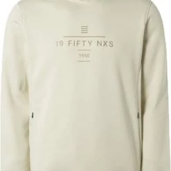 Hoodies No-Excess Hoodie Fifty Logo Ecru -Truien & Vesten Verkoop winkel 71904 1 1