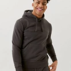 Hoodies Bjorn Borg Hoodie Antraciet -Truien & Vesten Verkoop winkel 71932 4