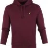 Hoodies Lyle And Scott Hoodie Bordeaux