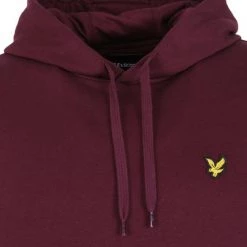 Hoodies Lyle And Scott Hoodie Bordeaux -Truien & Vesten Verkoop winkel 71964 2