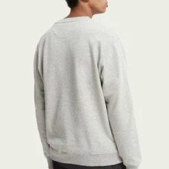 Sweaters Scotch And Soda Sweater Felpa Grijs -Truien & Vesten Verkoop winkel 72020 5