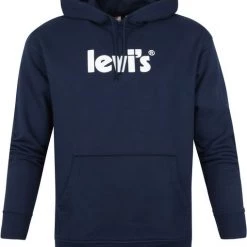 Hoodies Levi's Graphic Core Hoodie Donkerblauw