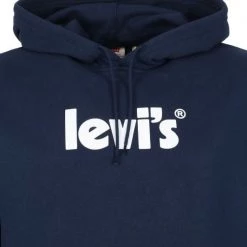 Hoodies Levi's Graphic Core Hoodie Donkerblauw -Truien & Vesten Verkoop winkel 72052 2 1