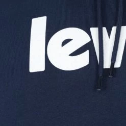 Hoodies Levi's Graphic Core Hoodie Donkerblauw -Truien & Vesten Verkoop winkel 72052 3