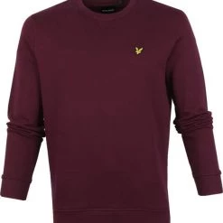 Lyle And Scott Sweaters Lyle & Scott Trui Bordeaux